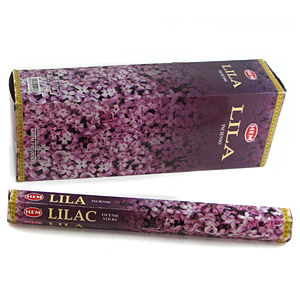  ܻ (Hem Lilac incense sticks).
