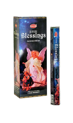   Ż (Hem Divine Blessings incense sticks).