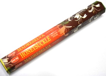  ܻ (Hem Honeysuckle incense sticks).