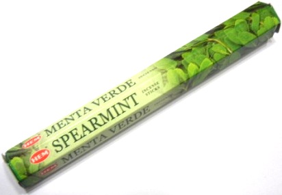    (Hem Spearmint incense sticks).