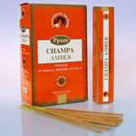  Ppure  Amber Premium Masala Incense Sticks