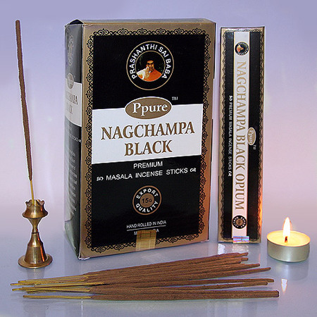  Ppure   Black Opium Incense Sticks