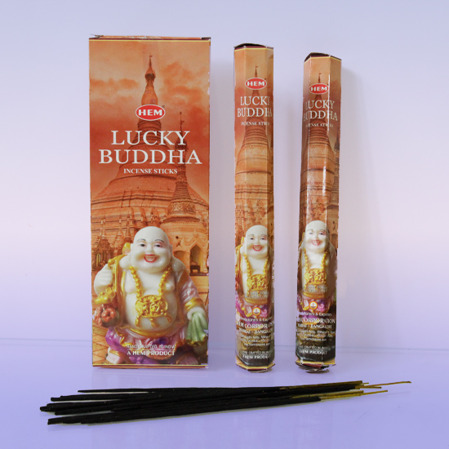    (  HEM LUCKY BUDDHA incense sticks).