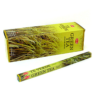 Благовоние «ЗЕЛЕНЫЙ ЧАЙ» (Hem Green Tea incense sticks).