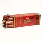 Благовоние «САНДАЛ + КОРИЦА» (Hem Sandal Cinnamon incense sticks).
