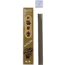 Зеленый чай натуральные Японские благовония 50шт + подставка