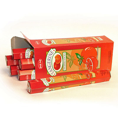 Благовоние «МАНДАРИН» (Hem Tangerine incense sticks).