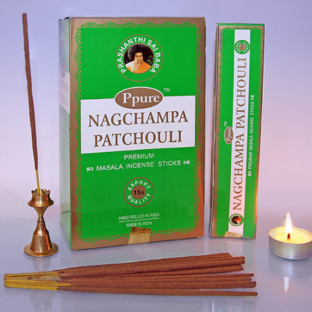 Благовония Ppure Пачули Patchouli Premium Masala Incense Sticks