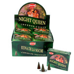 Благовоние конусы Хем «Королева Ночи» (Hem Night Queen Incense cones).