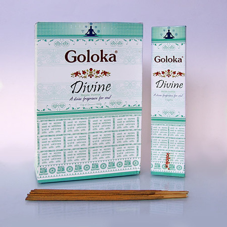 Благовоние "БОЖЕСТВЕННЫЕ" (Goloka Divine masala incense).