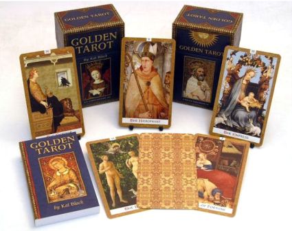 Таро Золотое Таро Golden Tarot (78 карт + инструкция на англ. языке)