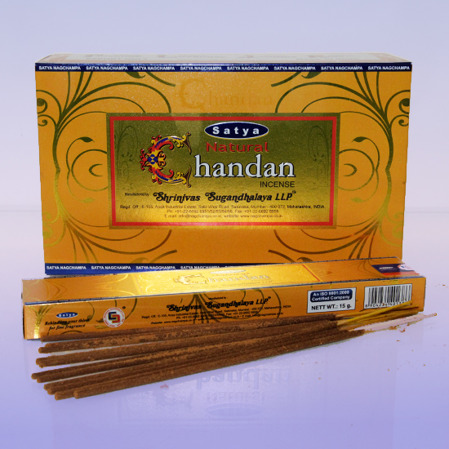 Благовоние Сандал Satya Natural Chandan Incense 15г