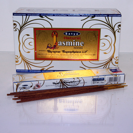 Благовоние Жасмин Satya Natural Jasmine Incense 15г