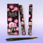 Благовоние «Черный Опиум» (Hem BLACK OPIUM incense sticks).