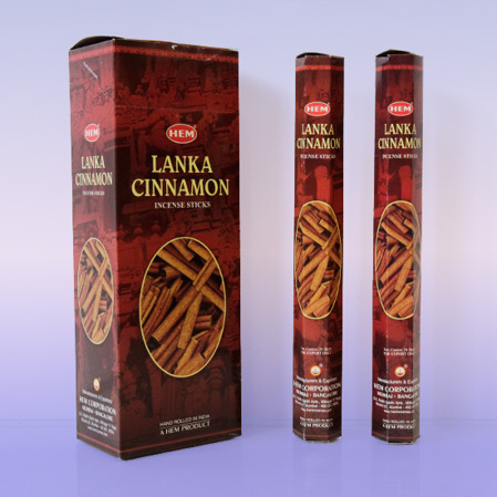Благовоние «Корица Цейлонская» (  HEM Hexa LANKA CINNAMON incense sticks).