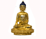 Будда Исцеляющий 15,5х10,5 см металл Китай