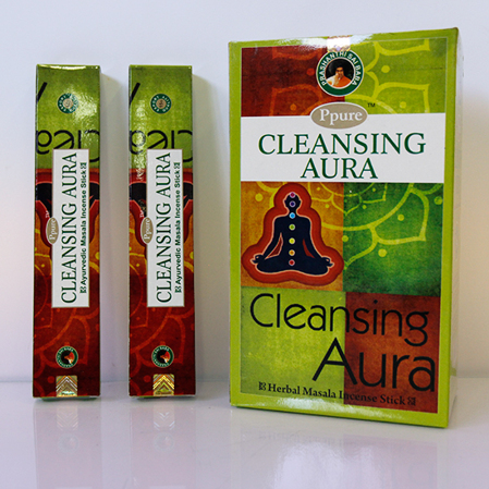 Благовония Ppure Очищение Ауры Cleansing Aura Ayurvedic Masala Incense Sticks