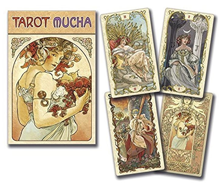 Таро Альфонса Мухи (Tarot Mucha) (78 карт + инструкция)