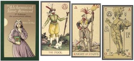 Таро Алхимии Alchemical Tarot: Renewed (78 карт золотой обрез) Роберт Плейс