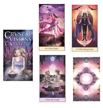 Таро Кристального Видения Crystal Visions Tarot (78 карт + инструкция) Дженифер Галассо