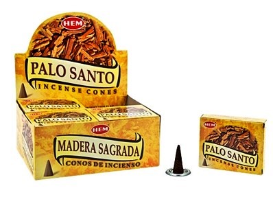 Благовоние конусы «Пало Санто» (Hem Palo Santo Incense cones)