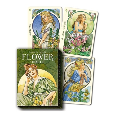 Оракул Цветочный Flowers oracle (36 карт + многоязычная инстр.) Antonella Castrelli