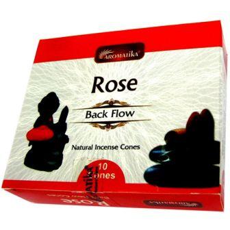 Благовония Пуля стелющийся дым Ароматика Роза Rose масала