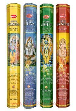   (Hem Shree Krishna incense sticks).