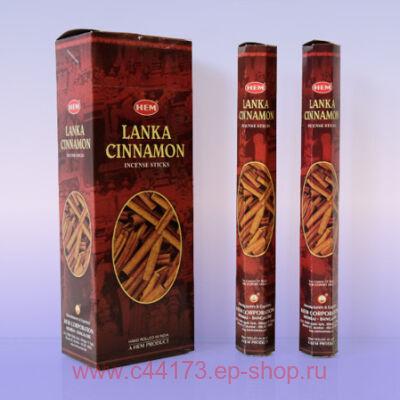    ( HEM Hexa LANKA CINNAMON incense sticks).