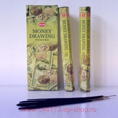    ( HEM Hexa MONEY DRAWING incense sticks).