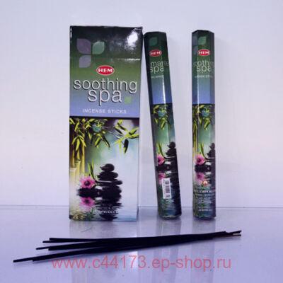    ( HEM SOOTHING SPA incense sticks).