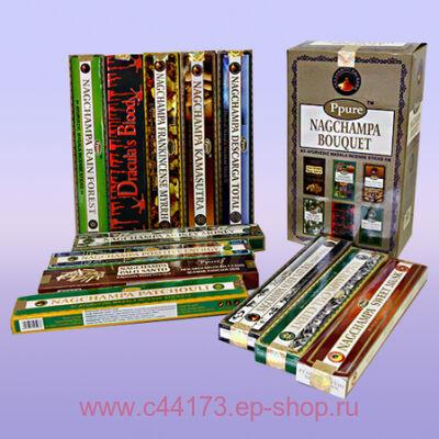  Ppure Nagchampa Bouqet Masala Incense Sticks (  12 )