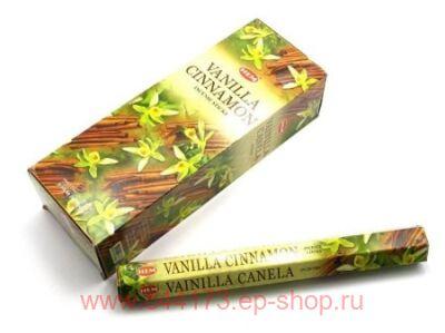  + ( HEM Hexa Vanilla-Cinnamon incense sticks)