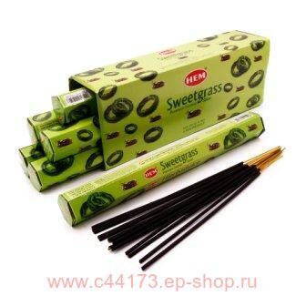      (Hem Sweetgrass Premium Incense sticks)