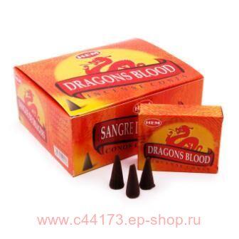      (Hem Dragon blood Incense cones).