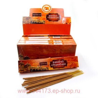  Nandita  Sandal Chandan Premium Masala Incense 15gm