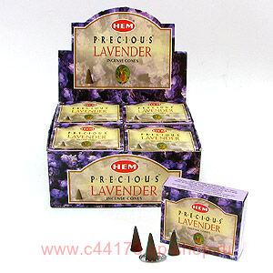      (Hem Precious Lavender Incense Cones).